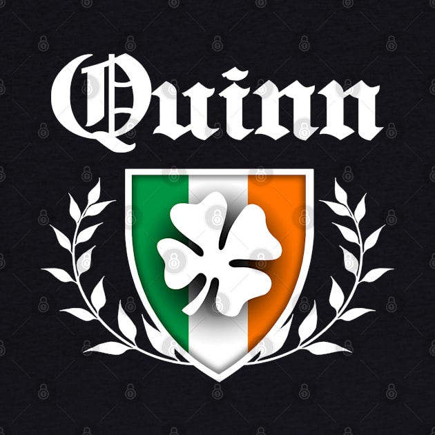 Quinn Shamrock Crest by robotface